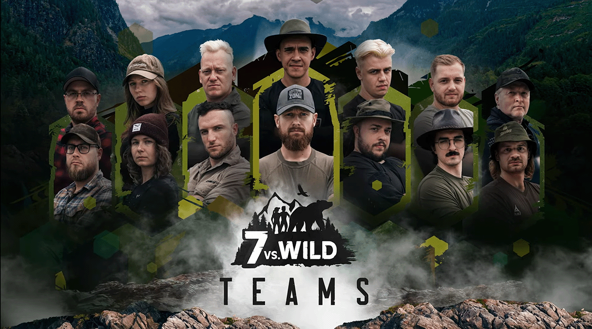 7 vs Wild Staffel 3 Teams in Kanada