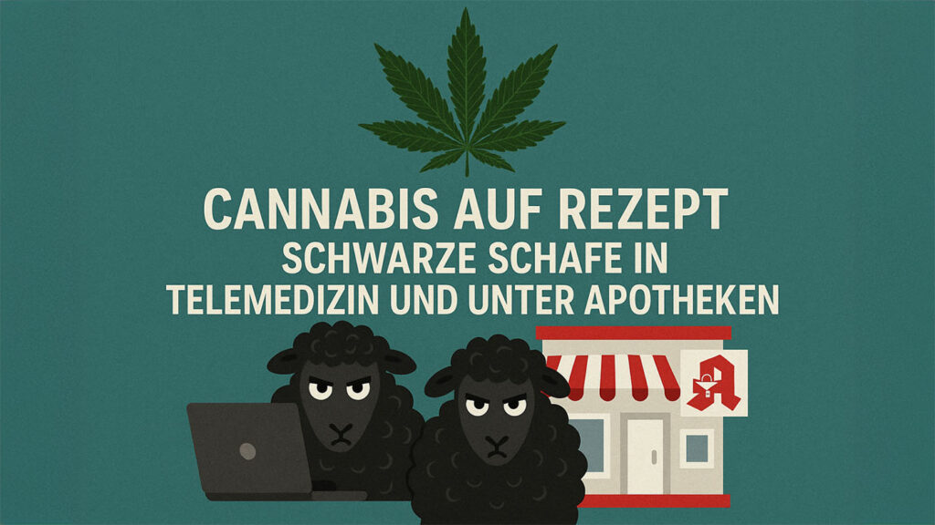 Cannabis auf Rezept - Schwarze Schafe unter Telemedizin und Apotheken