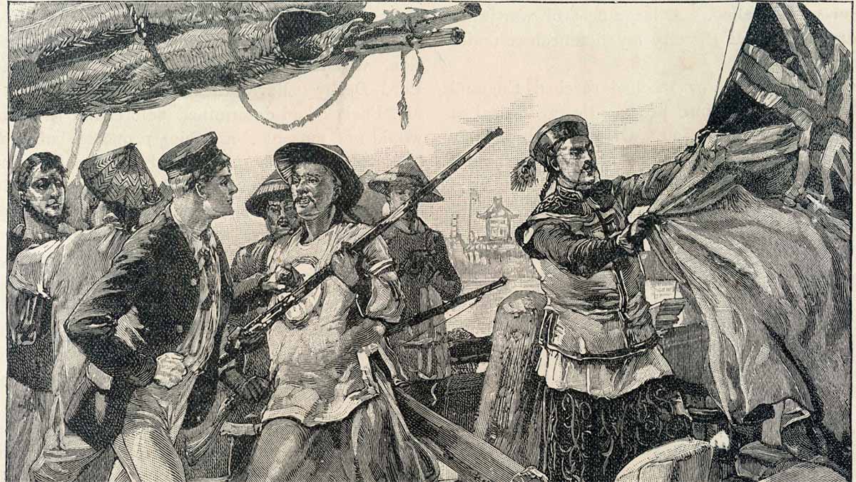 Erster und Zweiter Opiumkrieg Symbolbild