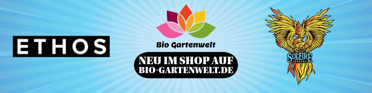 Cannabis Samen von Ethos Genetics und Solfire Gardens - neu im Online Shop auf bio-gartenwelt.de