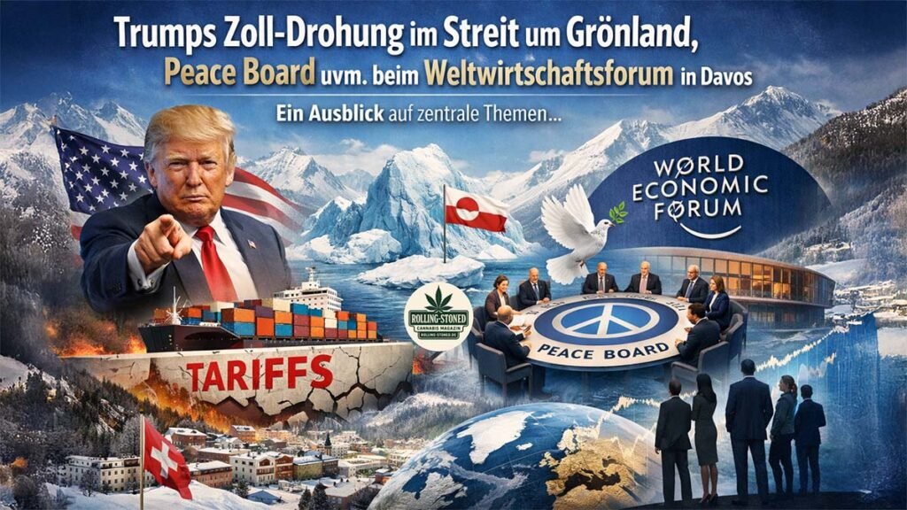 Trumps Zoll-Drohung im Streit um Grönland - Peace Board uvm. beim Weltwirtschaftsforum in Davos
