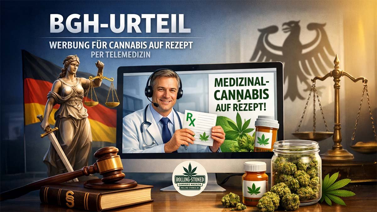 BGH-Urteil zu Cannabis auf Rezept per Telemedizin Beitragsbild