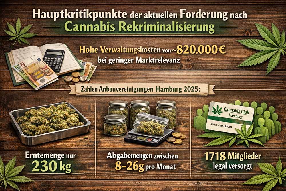 Zahlen zu Cannabis Anbauvereinigungen aus Hamburg in 2025