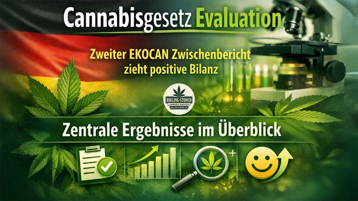 Cannabisgesetz Evaluation - Zweiter EKOCAN Zwischenbericht zieht positive Bilanz